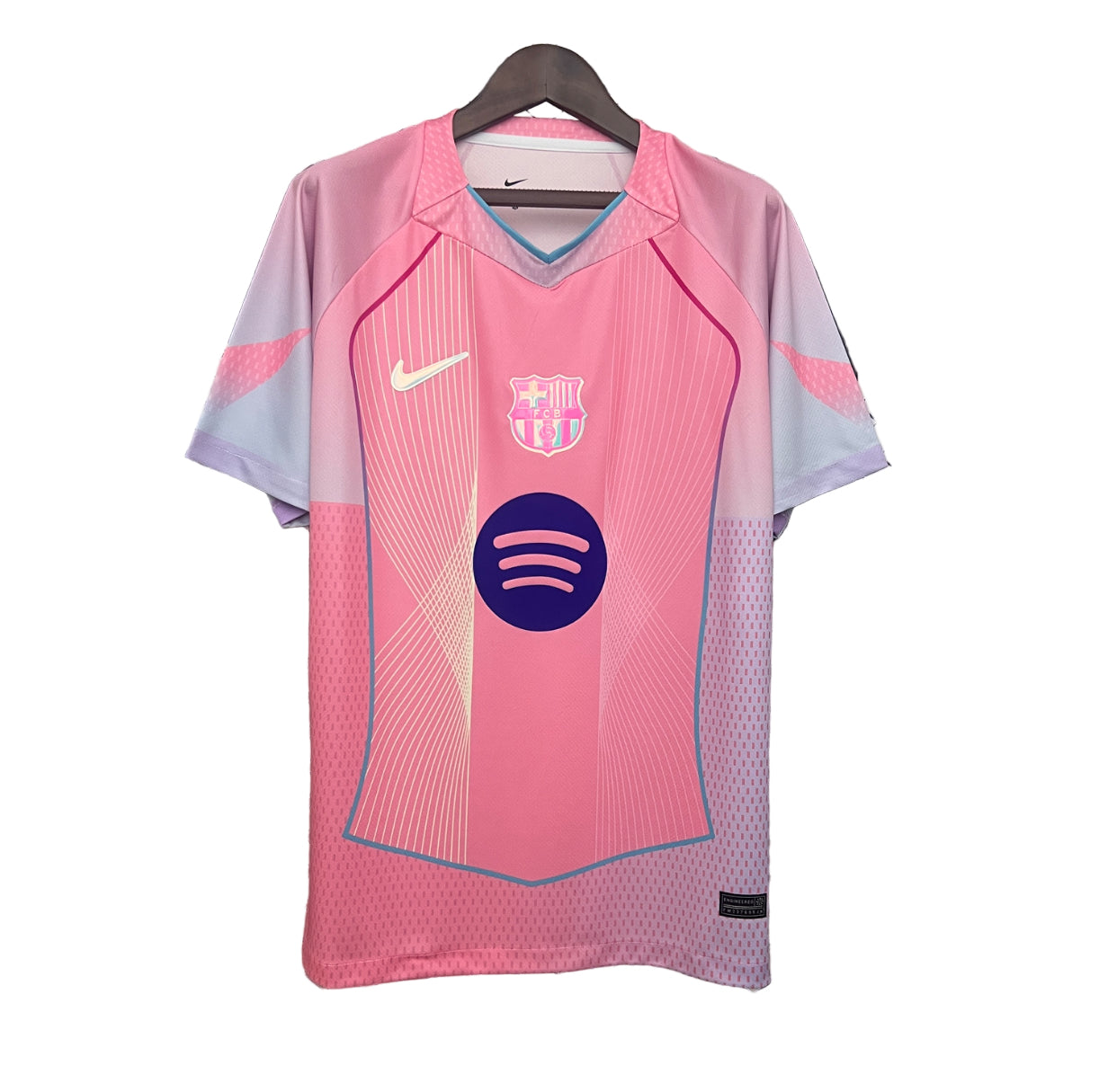 maillot fc barcelona 2025/26 – édition spéciale rose & marine